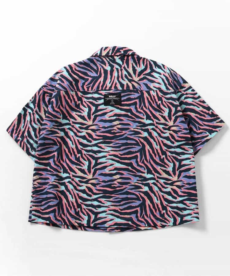 Japanese children's clothing BREEZE edge pattern shirt 90-160cm boys summer TOPS