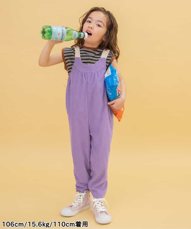 Japanese children's clothing BREEZE striped vest 90-150cm girls summer TOPS