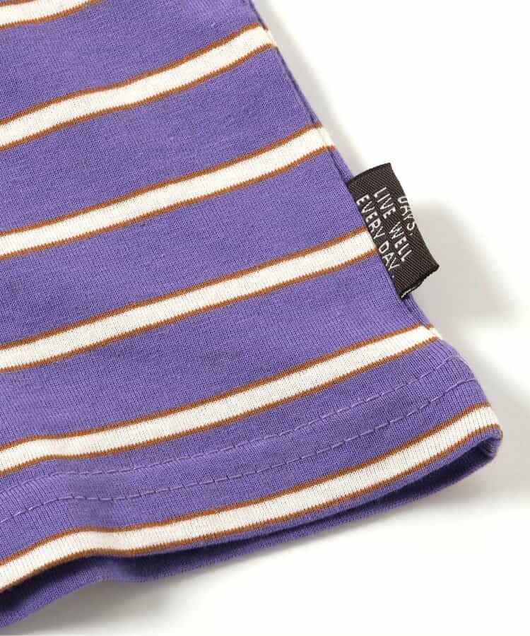Japanese children's clothing BREEZE striped vest 90-150cm girls summer TOPS