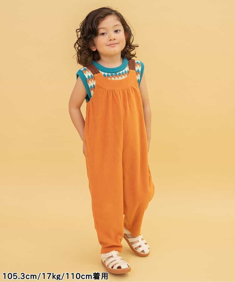Japanese children's clothing BREEZE knitted vest 80-130cm boys/girls summer TOPS