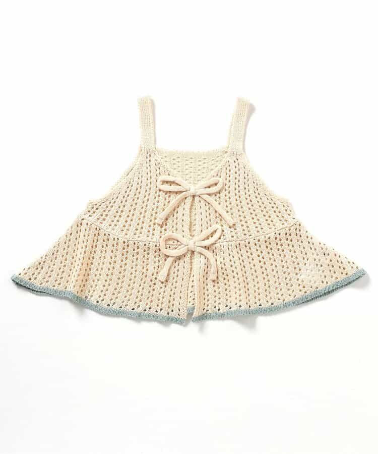 Japanese children's clothing BREEZE suspender knit top 80-140cm boys' summer TOPS