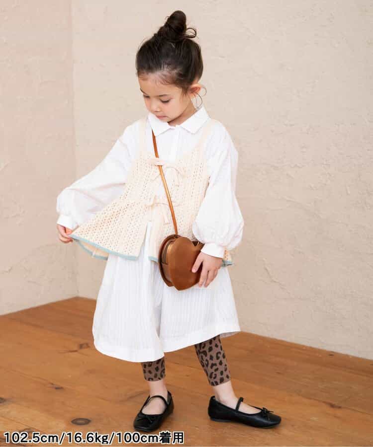Japanese children's clothing BREEZE suspender knit top 80-140cm boys' summer TOPS