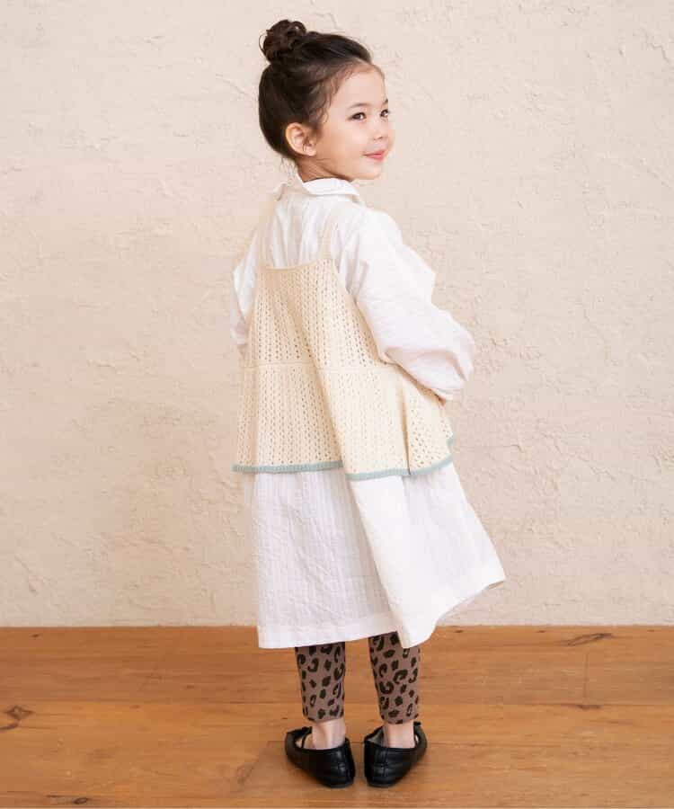Japanese children's clothing BREEZE suspender knit top 80-140cm boys' summer TOPS