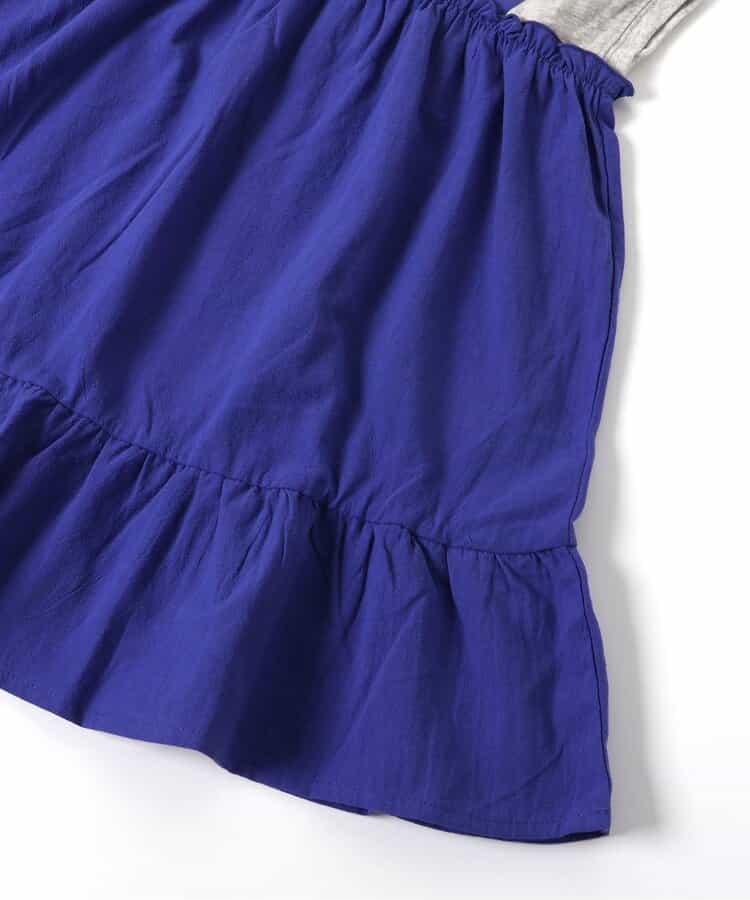 BREEZE Fake Two-Piece French Sleeve Dress (80-140cm) for Girls (Summer Dress)