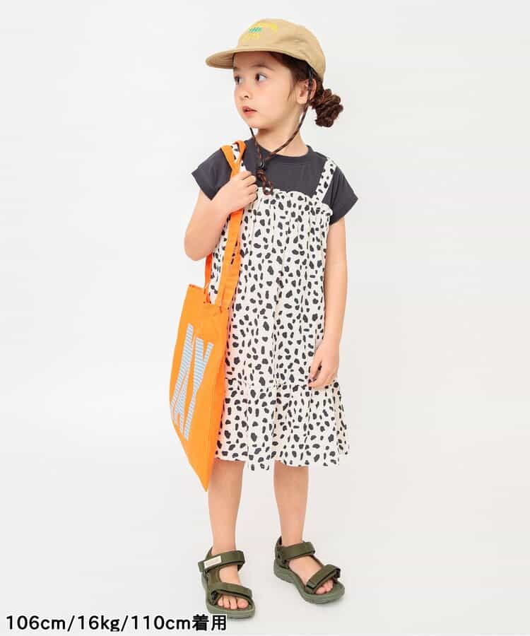 BREEZE Fake Two-Piece French Sleeve Dress (80-140cm) for Girls (Summer Dress)