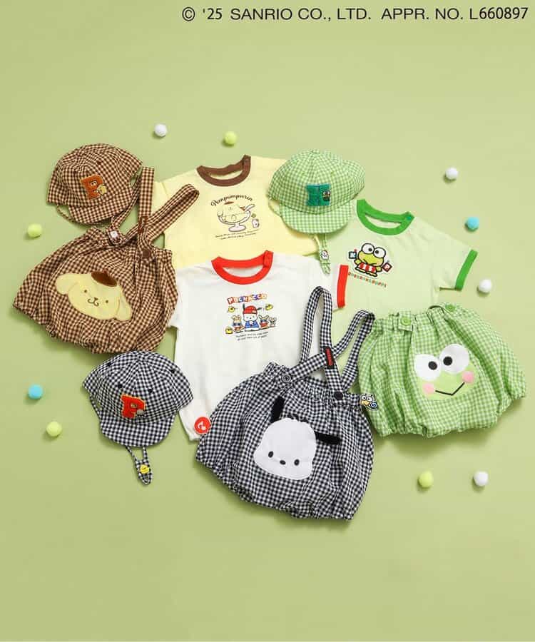 BREEZE x Sanrio Jumpsuit (70-80cm) for Boys and Girls (Summer)