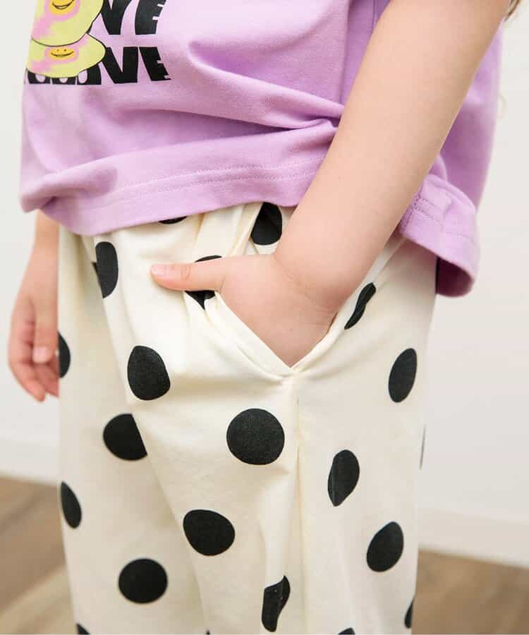 Japanese children's clothing BREEZE loose pants 80-140cm boys'/girls' summer PANTS