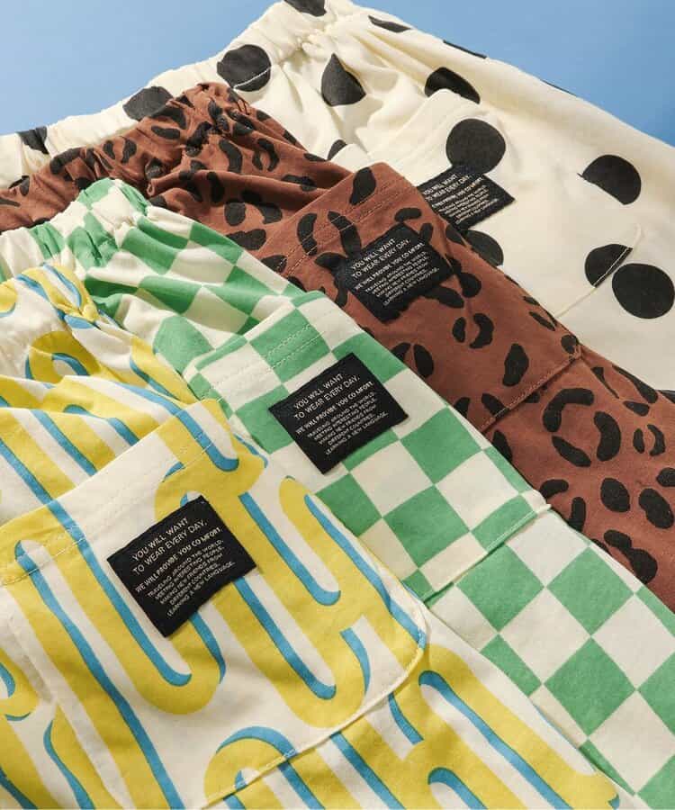 Japanese children's clothing BREEZE loose pants 80-140cm boys'/girls' summer PANTS