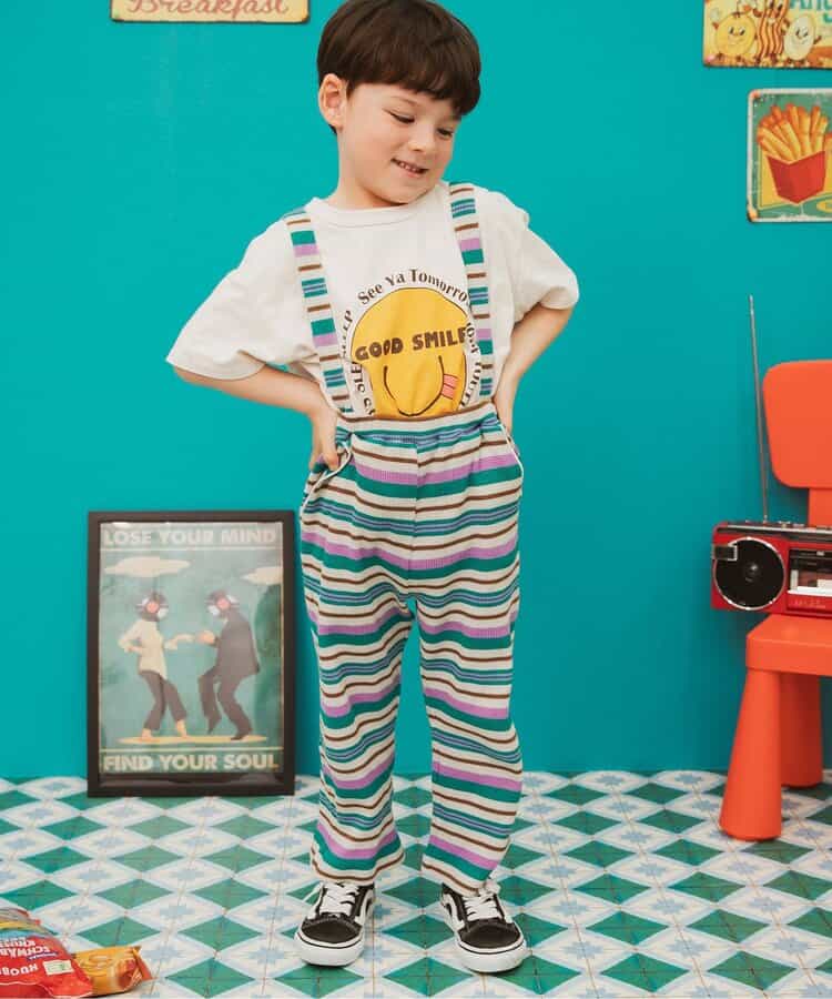 BREEZE trousers with detachable straps (80-130cm) for boys and girls (summer PANTS)