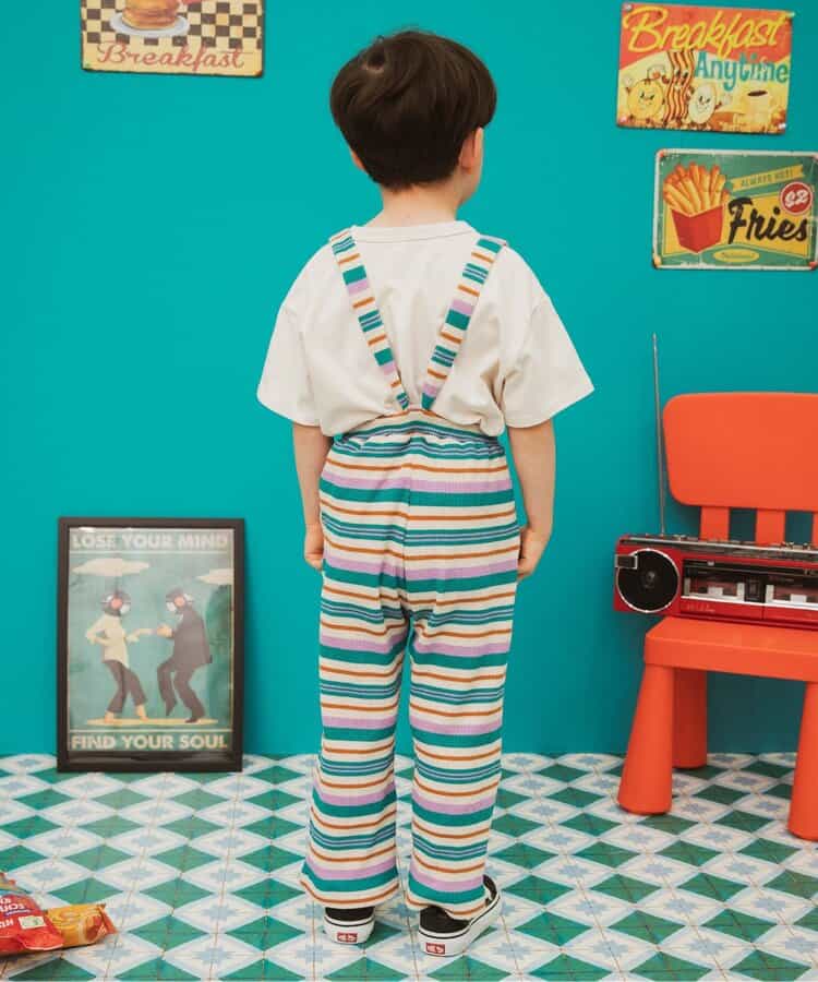 BREEZE trousers with detachable straps (80-130cm) for boys and girls (summer PANTS)