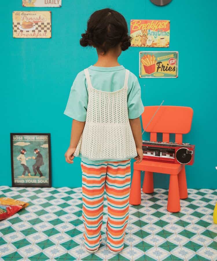 BREEZE trousers with detachable straps (80-130cm) for boys and girls (summer PANTS)