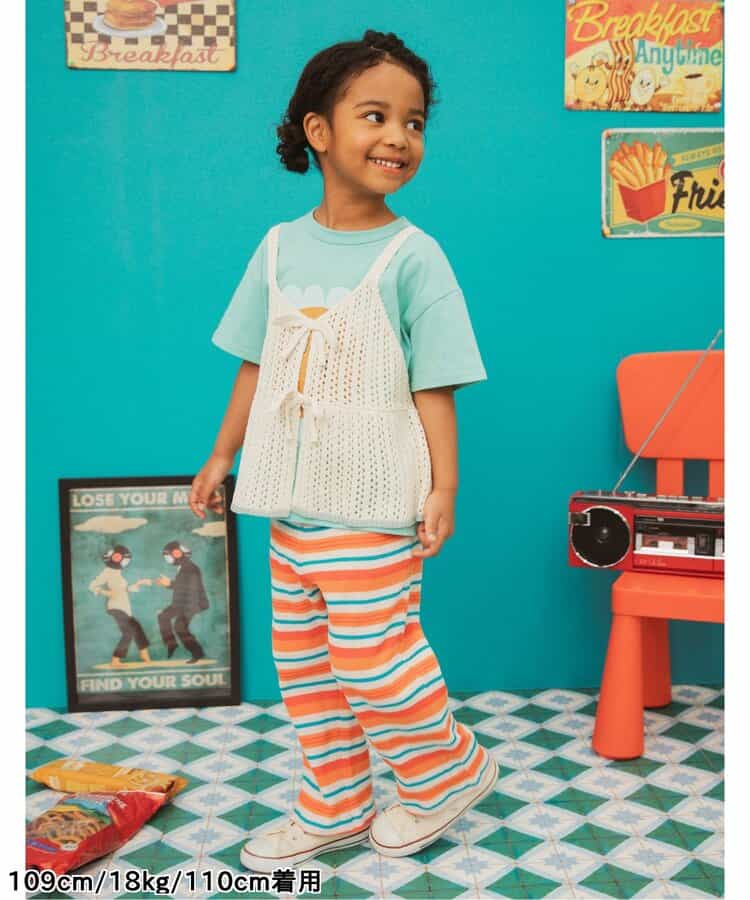 BREEZE trousers with detachable straps (80-130cm) for boys and girls (summer PANTS)