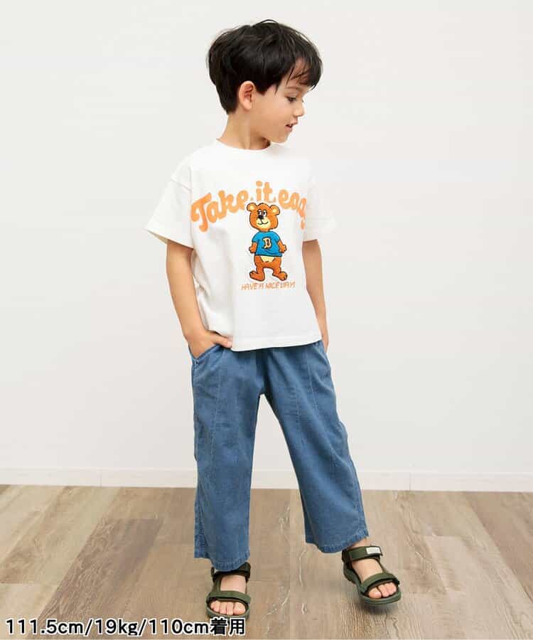 Japanese children's clothing BREEZE casual jeans 80-140cm boys' summer PANTS