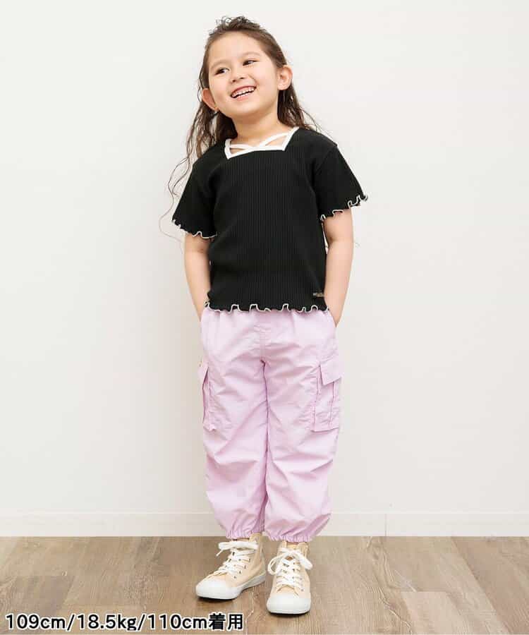 Japanese children's clothing BREEZE overalls 80-150cm boys'/girls' summer PANTS