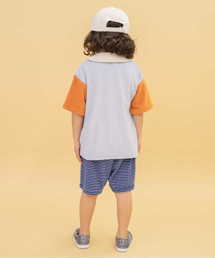 Japanese children's clothing BREEZE toweling striped shorts 80-140cm boys/girls summer PANTS