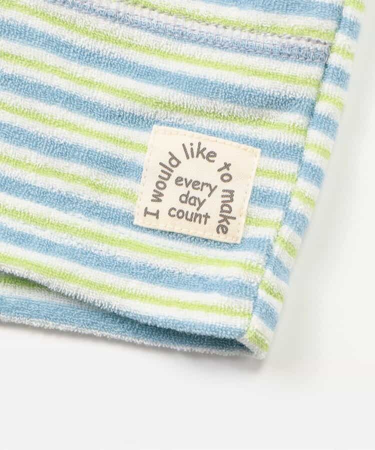 Japanese children's clothing BREEZE toweling striped shorts 80-140cm boys/girls summer PANTS