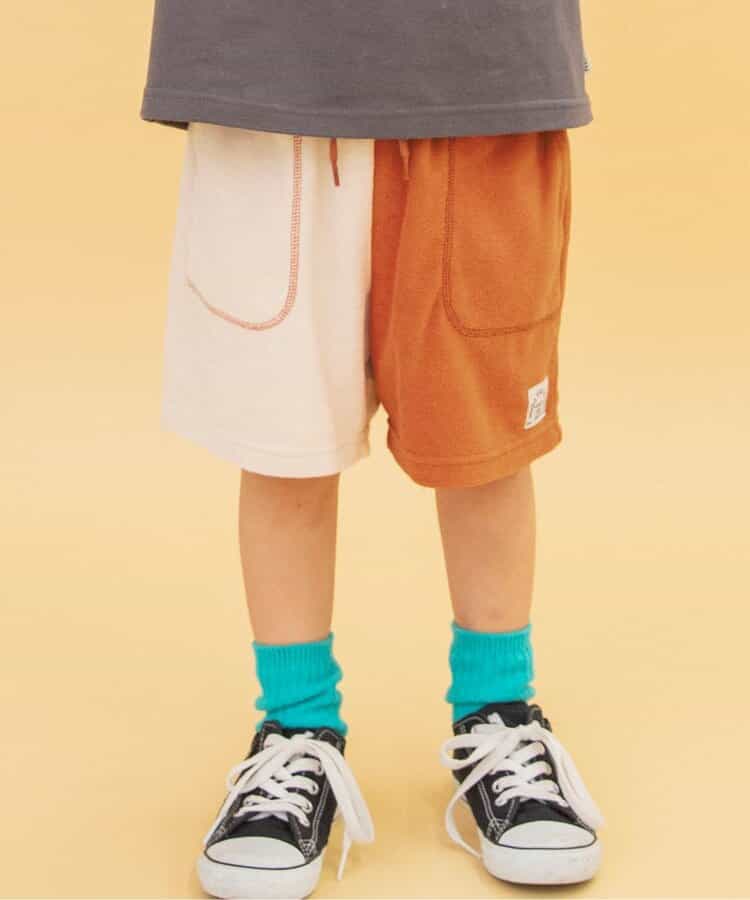 Japanese children's clothing BREEZE toweling striped shorts 80-140cm boys/girls summer PANTS