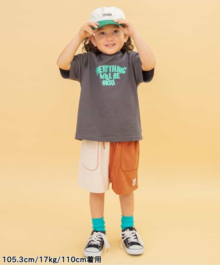 Japanese children's clothing BREEZE toweling striped shorts 80-140cm boys/girls summer PANTS