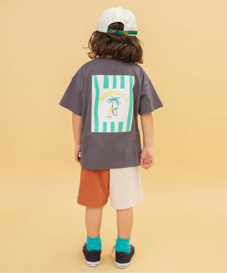 Japanese children's clothing BREEZE toweling striped shorts 80-140cm boys/girls summer PANTS