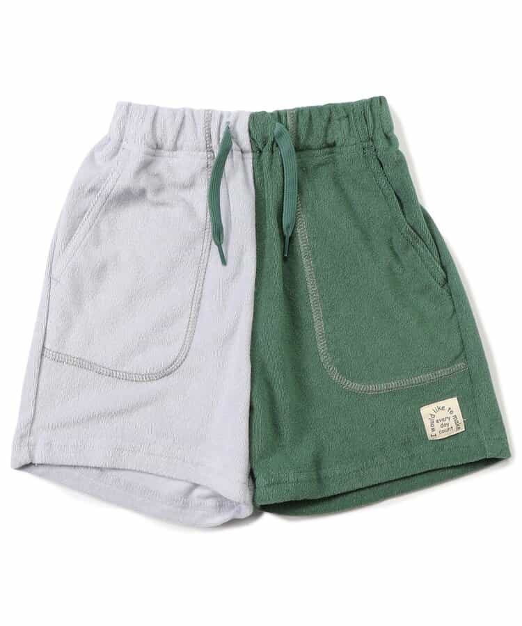 Japanese children's clothing BREEZE toweling striped shorts 80-140cm boys/girls summer PANTS