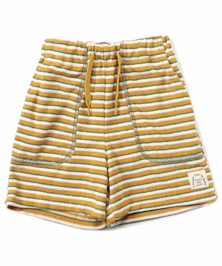 Japanese children's clothing BREEZE toweling striped shorts 80-140cm boys/girls summer PANTS