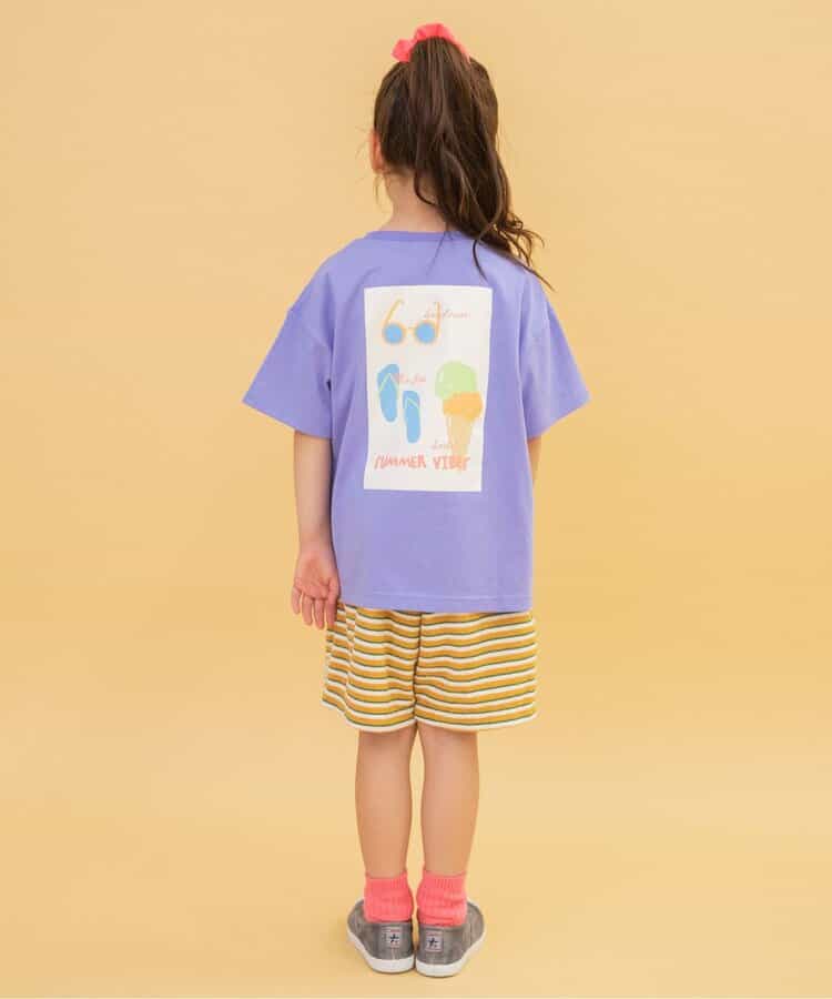 Japanese children's clothing BREEZE toweling striped shorts 80-140cm boys/girls summer PANTS
