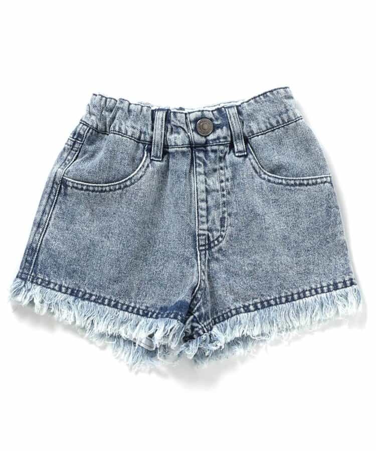 Japanese children's clothing BREEZE tassel shorts 80-140cm girls summer PANTS