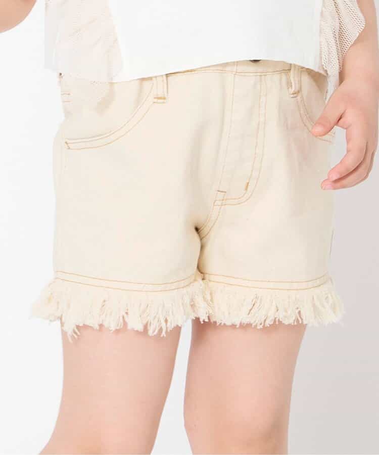 Japanese children's clothing BREEZE tassel shorts 80-140cm girls summer PANTS
