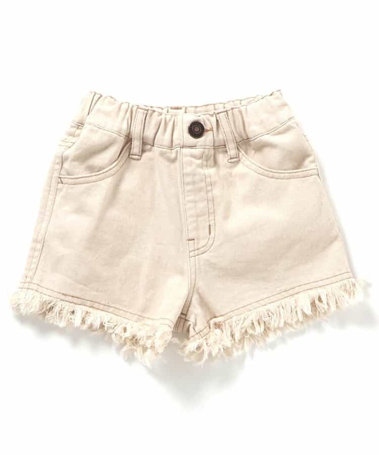 Japanese children's clothing BREEZE tassel shorts 80-140cm girls summer PANTS