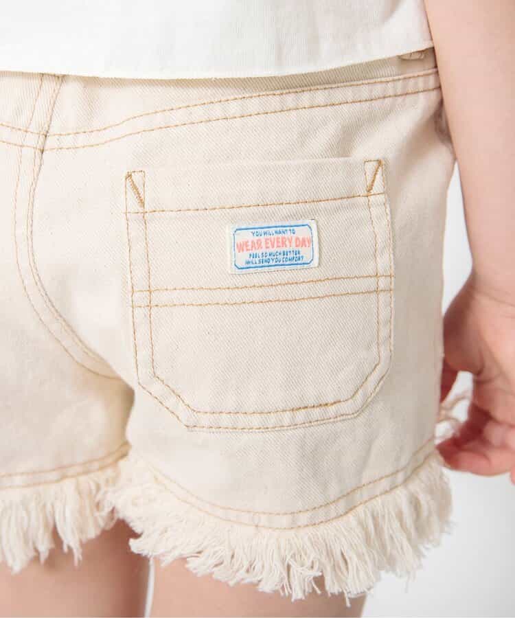 Japanese children's clothing BREEZE tassel shorts 80-140cm girls summer PANTS