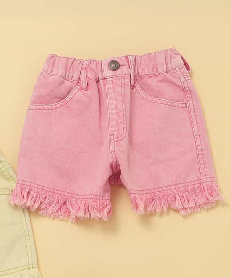 Japanese children's clothing BREEZE tassel shorts 80-140cm girls summer PANTS