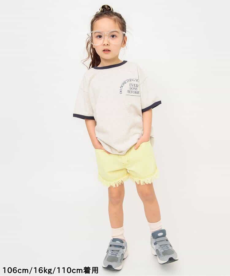 Japanese children's clothing BREEZE tassel shorts 80-140cm girls summer PANTS