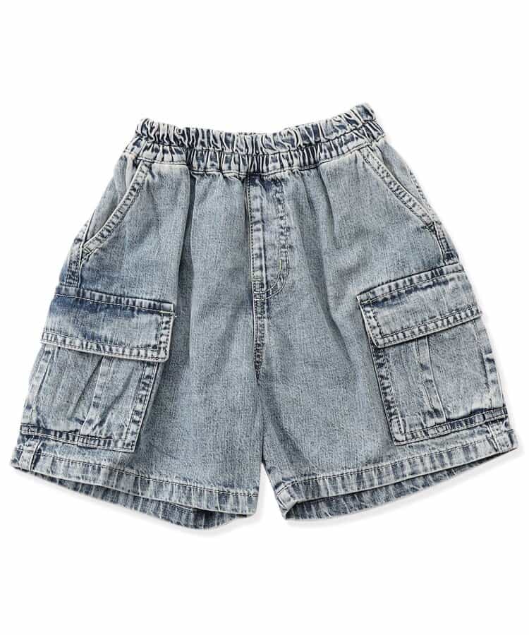 Japanese children's clothing BREEZE wide version of the overalls shorts 80-150cm boys' summer PANTS
