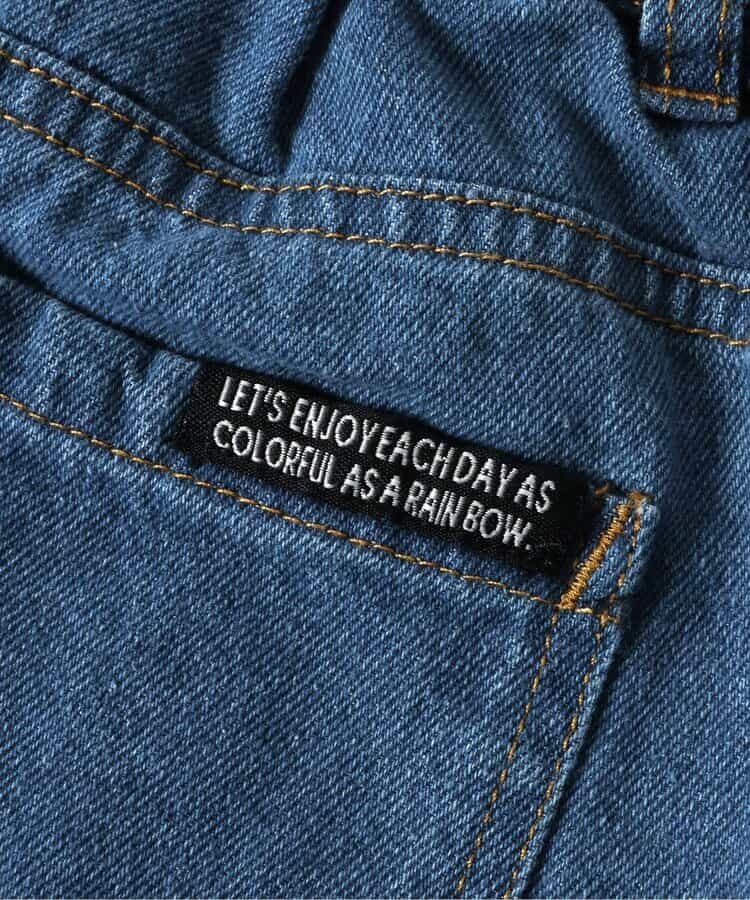 Japanese children's clothing BREEZE embroidered denim shorts 80-140cm girls' summer PANTS