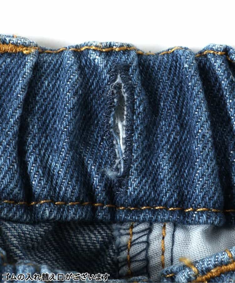 Japanese children's clothing BREEZE embroidered denim shorts 80-140cm girls' summer PANTS