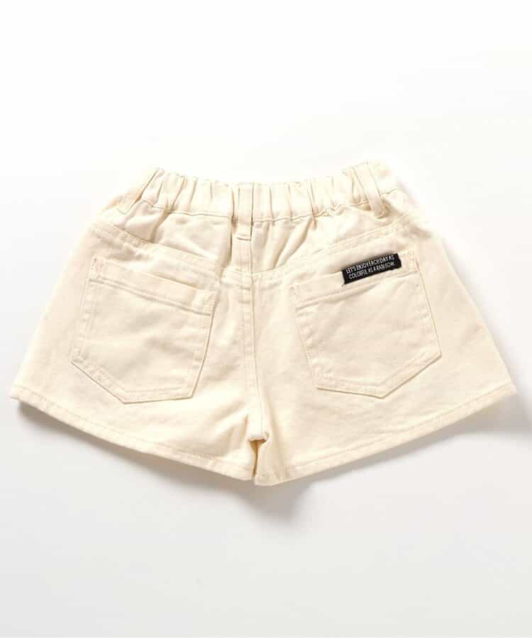 Japanese children's clothing BREEZE embroidered denim shorts 80-140cm girls' summer PANTS