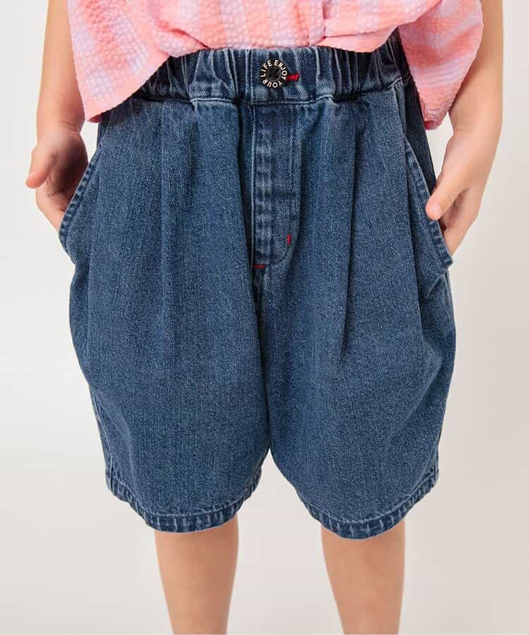 Japanese children's clothing BREEZE loose rounded shorts 90-150cm boys'/girls' summer PANTS