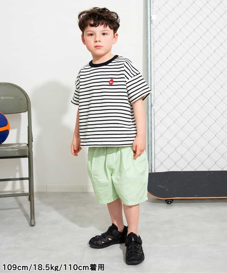 Japanese children's clothing BREEZE loose rounded shorts 90-150cm boys'/girls' summer PANTS