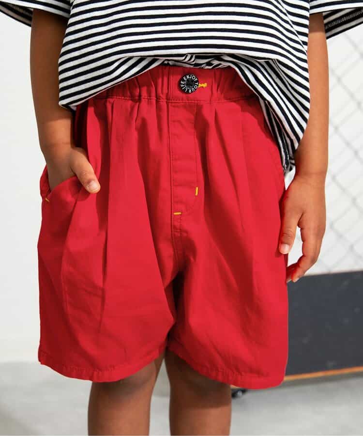 Japanese children's clothing BREEZE loose rounded shorts 90-150cm boys'/girls' summer PANTS