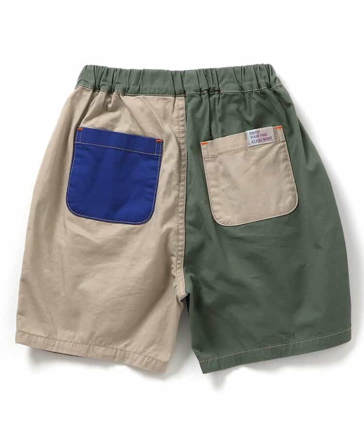 Japanese children's clothing BREEZE loose rounded shorts 90-150cm boys'/girls' summer PANTS