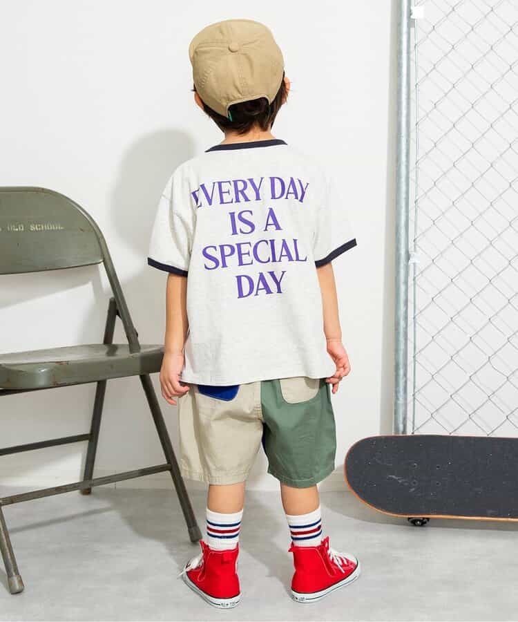 Japanese children's clothing BREEZE loose rounded shorts 90-150cm boys'/girls' summer PANTS