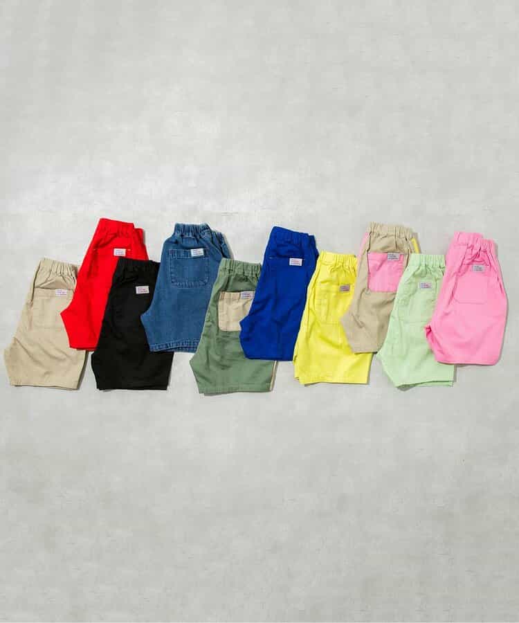 Japanese children's clothing BREEZE loose rounded shorts 90-150cm boys'/girls' summer PANTS