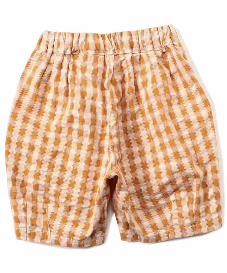 Japanese children's clothing BREEZE plaid shorts 90-140cm girls summer PANTS
