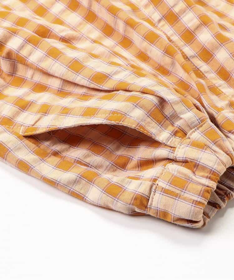 Japanese children's clothing BREEZE plaid shorts 90-140cm girls summer PANTS