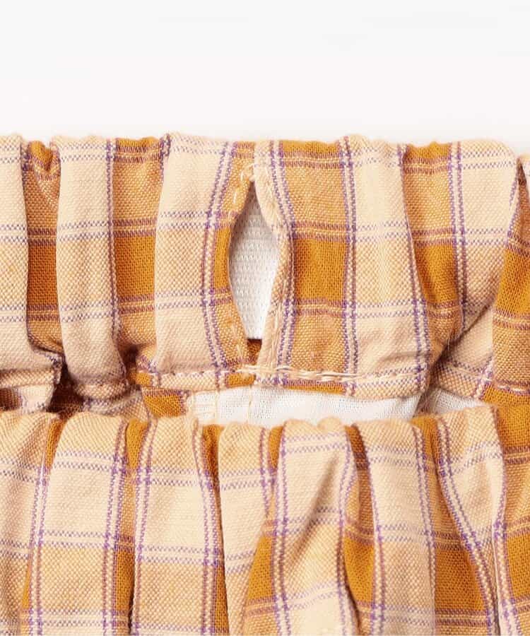Japanese children's clothing BREEZE plaid shorts 90-140cm girls summer PANTS