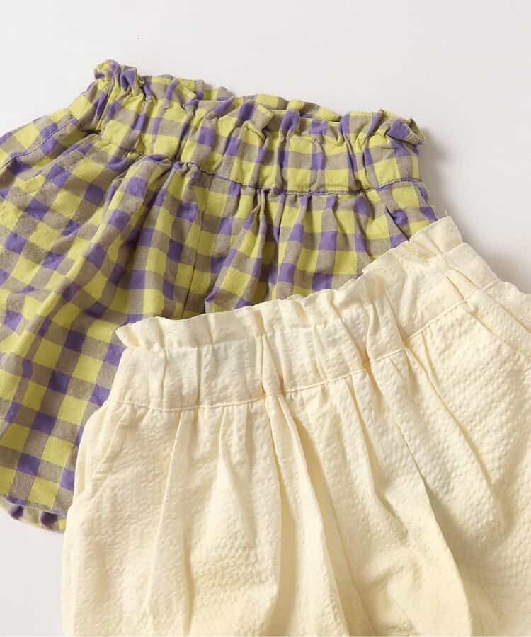 Japanese children's clothing BREEZE bubble shorts 80-140cm girls summer PANTS