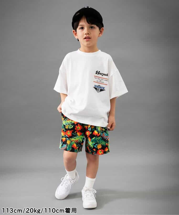 Japanese children's clothing BREEZE edge pattern shorts 90-160cm boys' summer PANTS