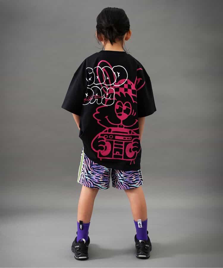 Japanese children's clothing BREEZE edge pattern shorts 90-160cm boys' summer PANTS