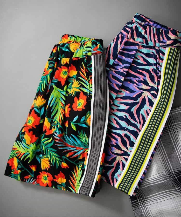 Japanese children's clothing BREEZE edge pattern shorts 90-160cm boys' summer PANTS