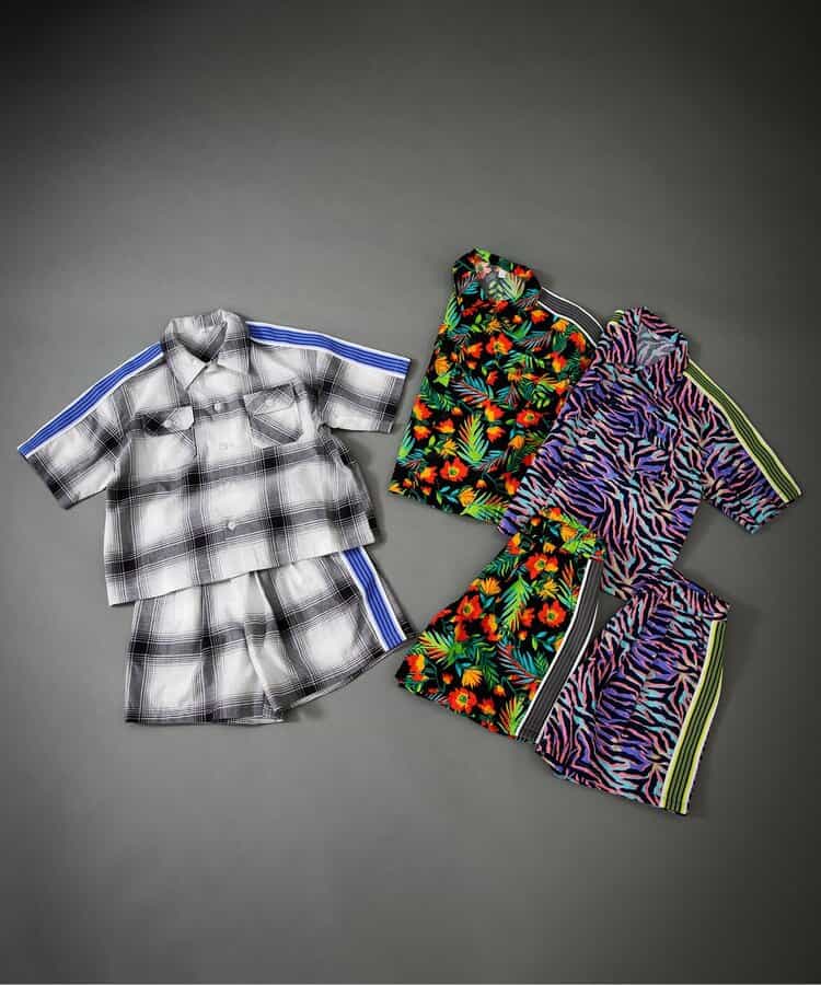 Japanese children's clothing BREEZE edge pattern shirt 90-160cm boys summer TOPS